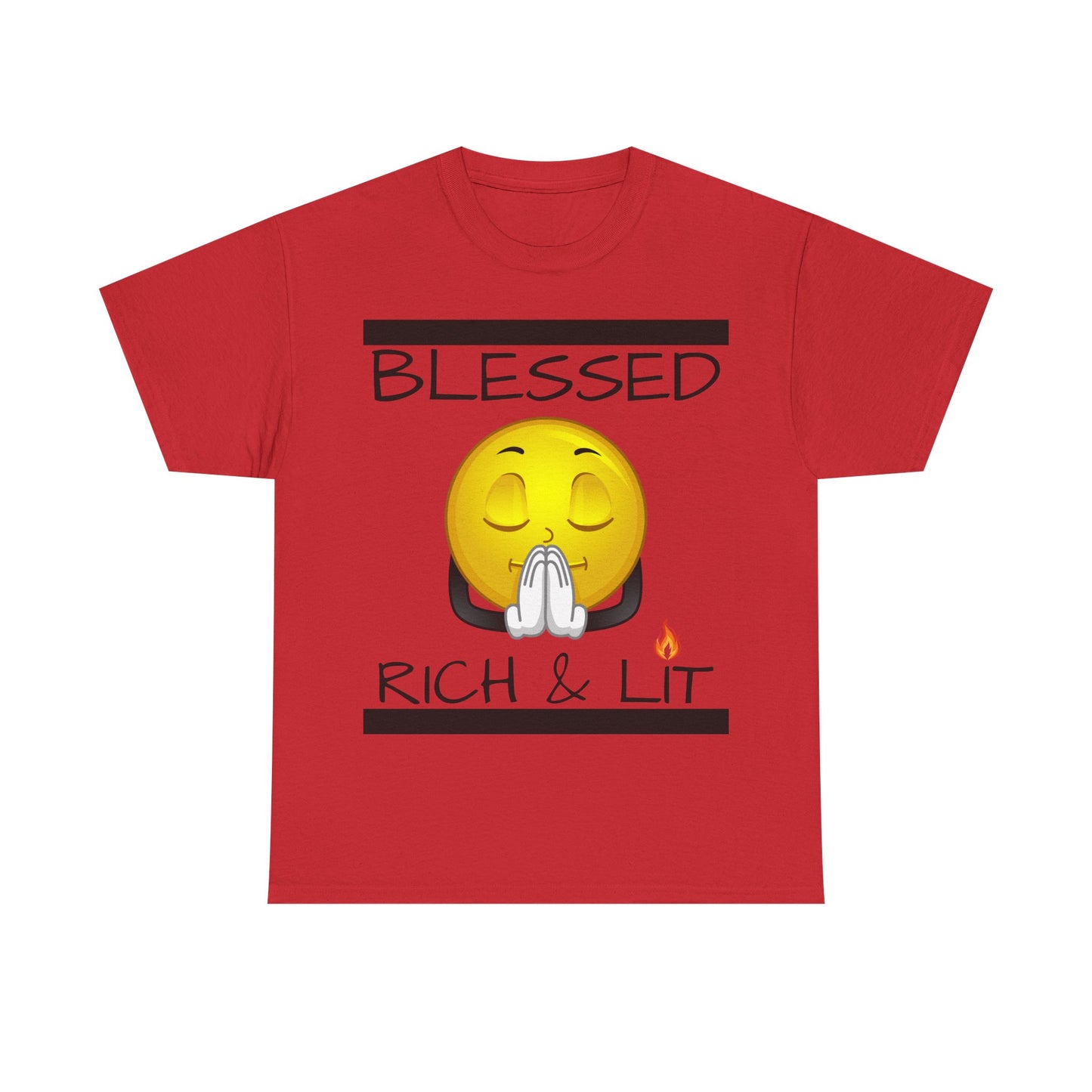 "Blessed Rich & Lit" Unisex Tee