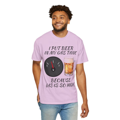 'Beer in My Gas Tank' T‑Shirt