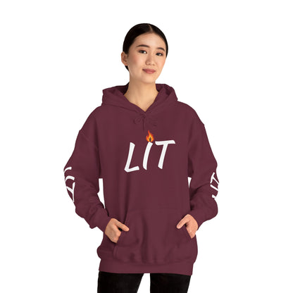 'LIT' Flame Hoodie