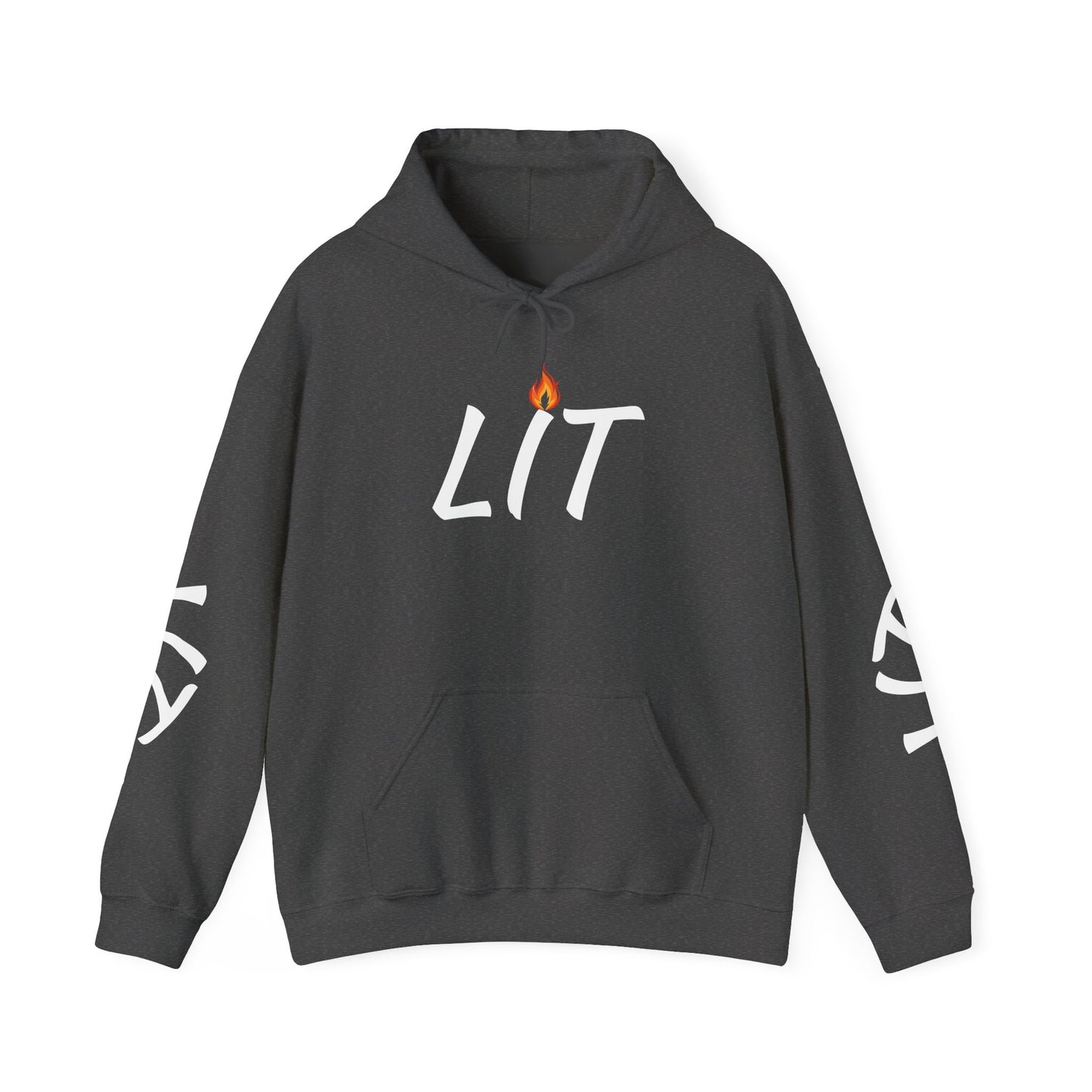 'LIT' Flame Hoodie