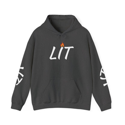 'LIT' Flame Hoodie