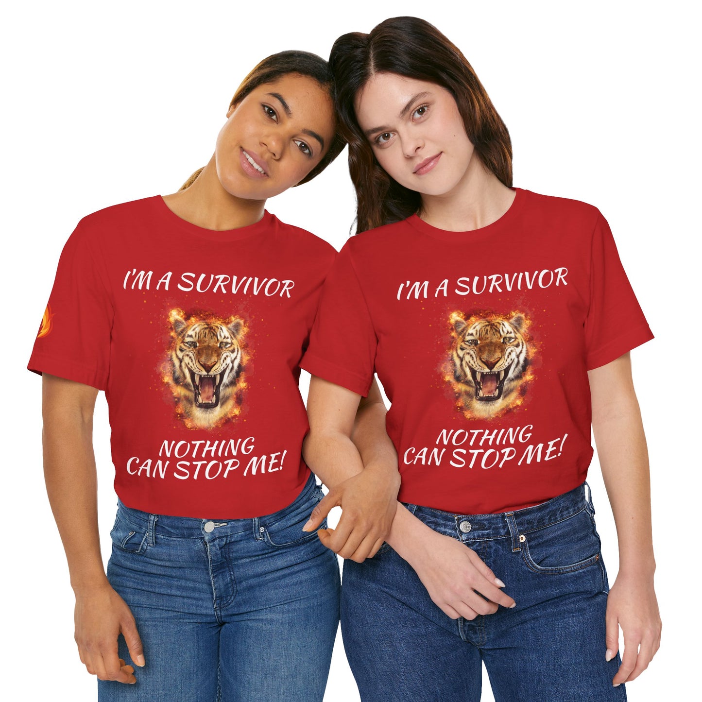 “I’m a Survivor, Nothing Can Stop Me!” Motivational T-Shirt