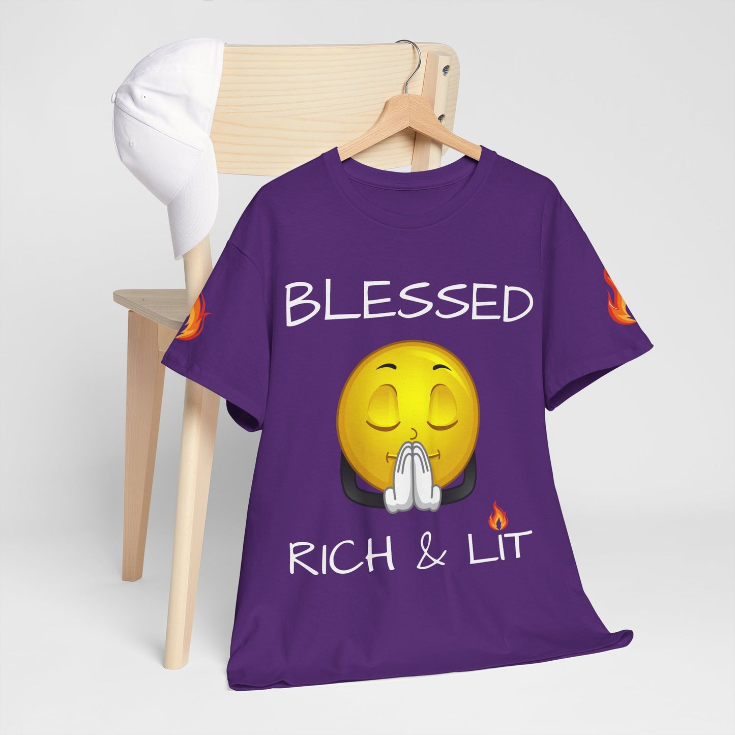 'Blessed Rich & Lit' T-Shirt