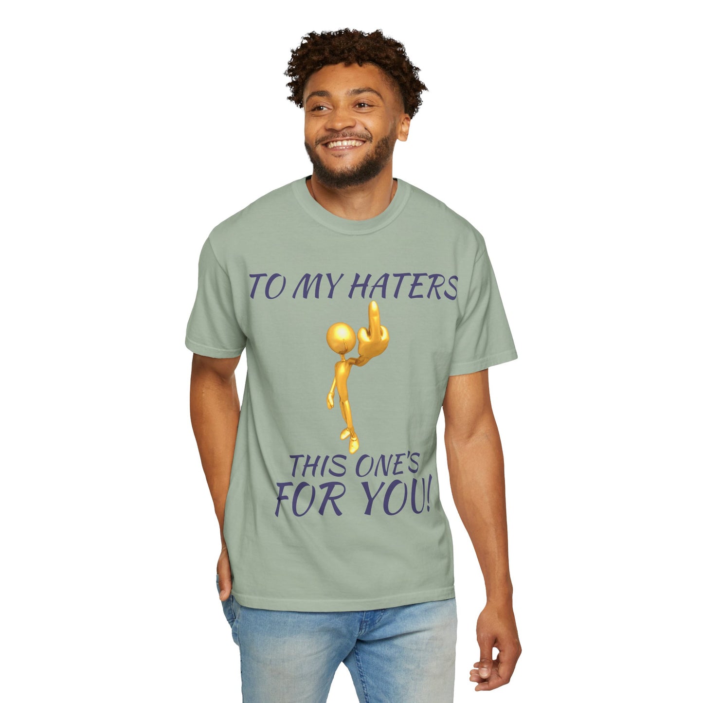 Bold Emoji Middle Finger Shirt