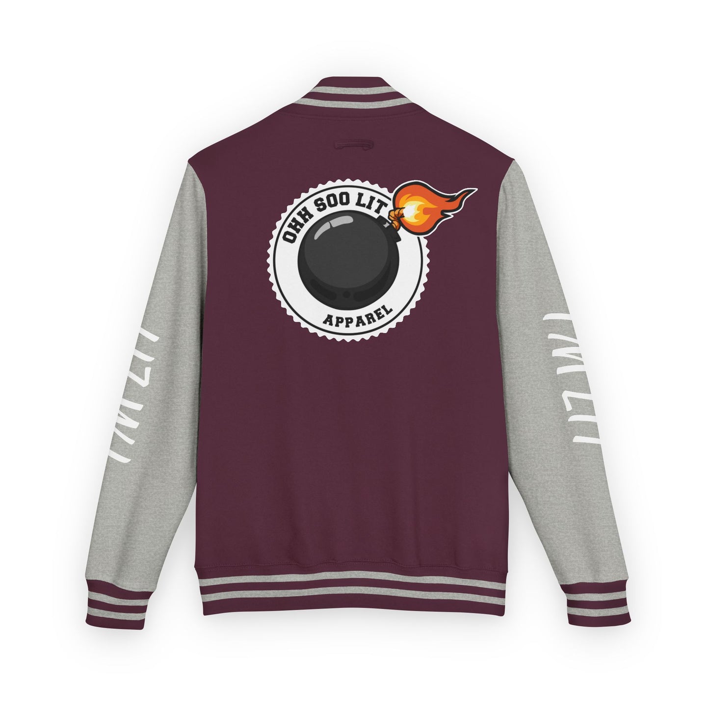 "Ohh Soo Lit" '444' Varsity Jacket