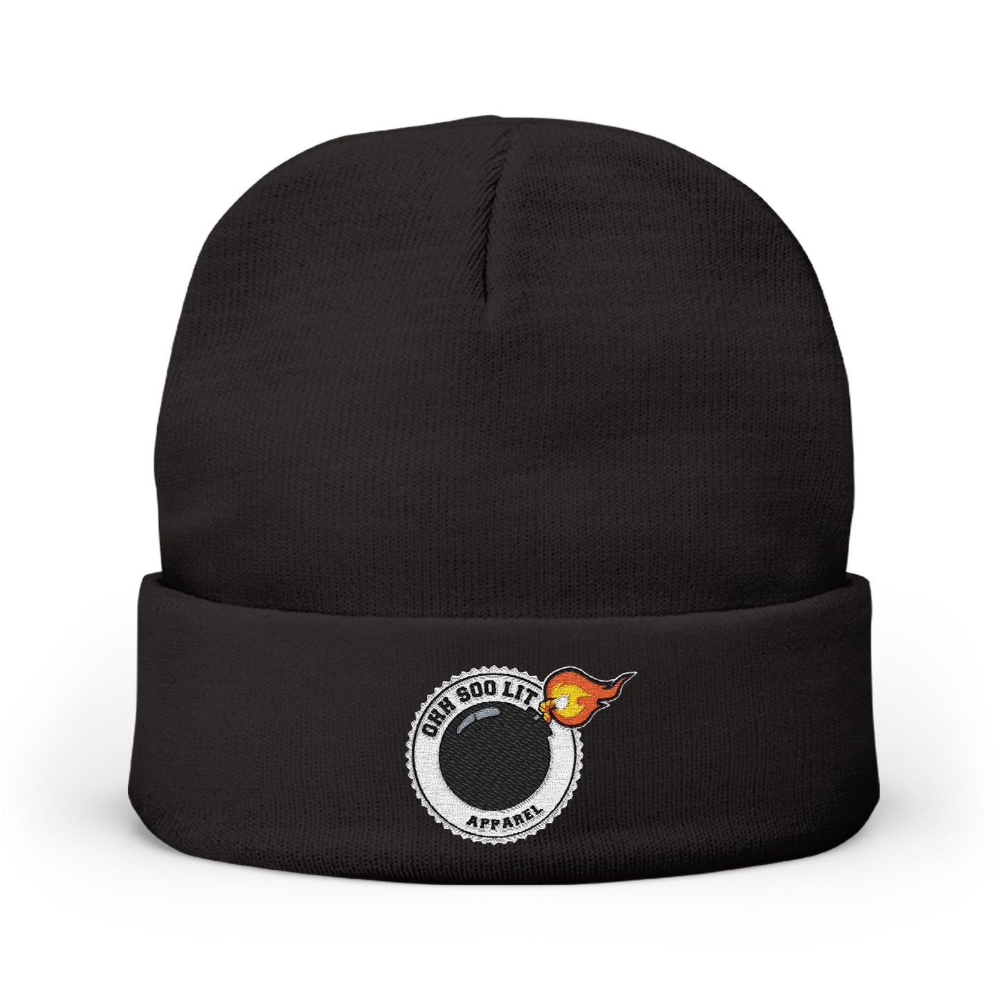 "Ohh Soo Lit" Knit Beanie