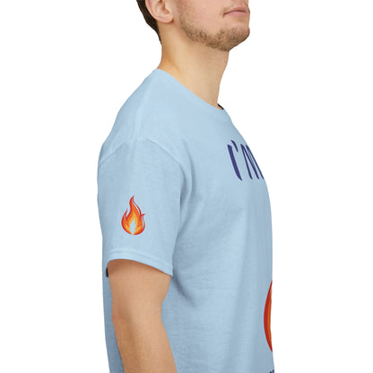 I'm Lit! I'm Turnt Up! Flame Graphic T-Shirt