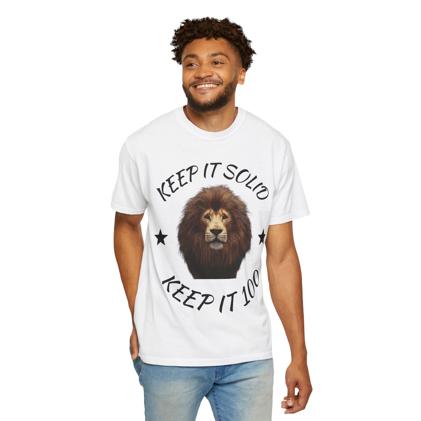"Keep It Solid - Keep It 100" Graphic Tee