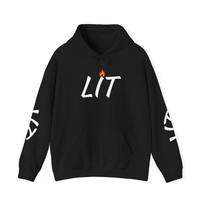 'LIT' Flame Hoodie