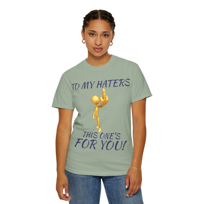 Bold Emoji Middle Finger Shirt