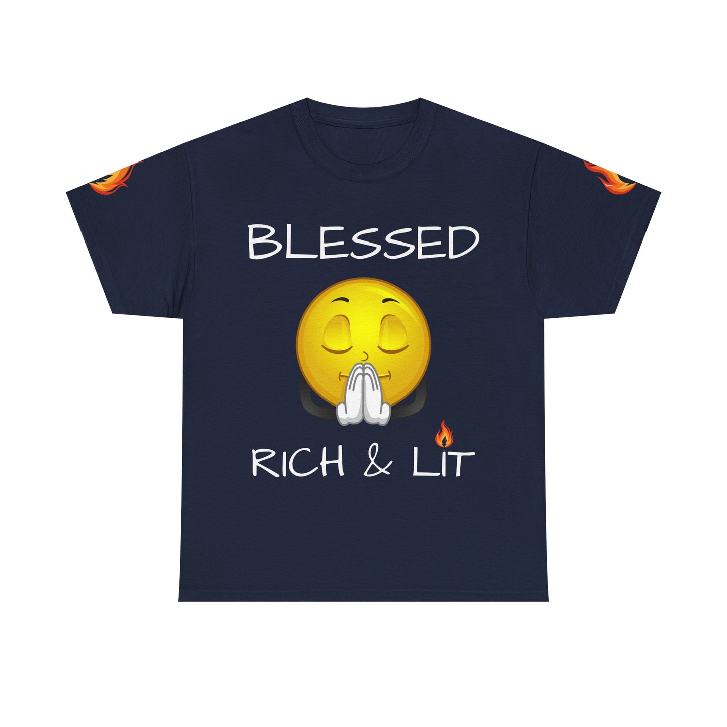 'Blessed Rich & Lit' T-Shirt