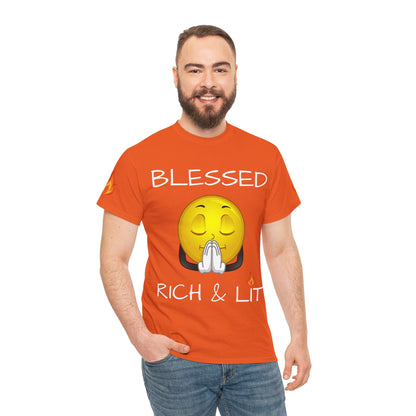 'Blessed Rich & Lit' T-Shirt