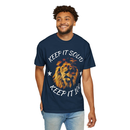 "Keep It Solid - Keep It 100" Graphic Tee