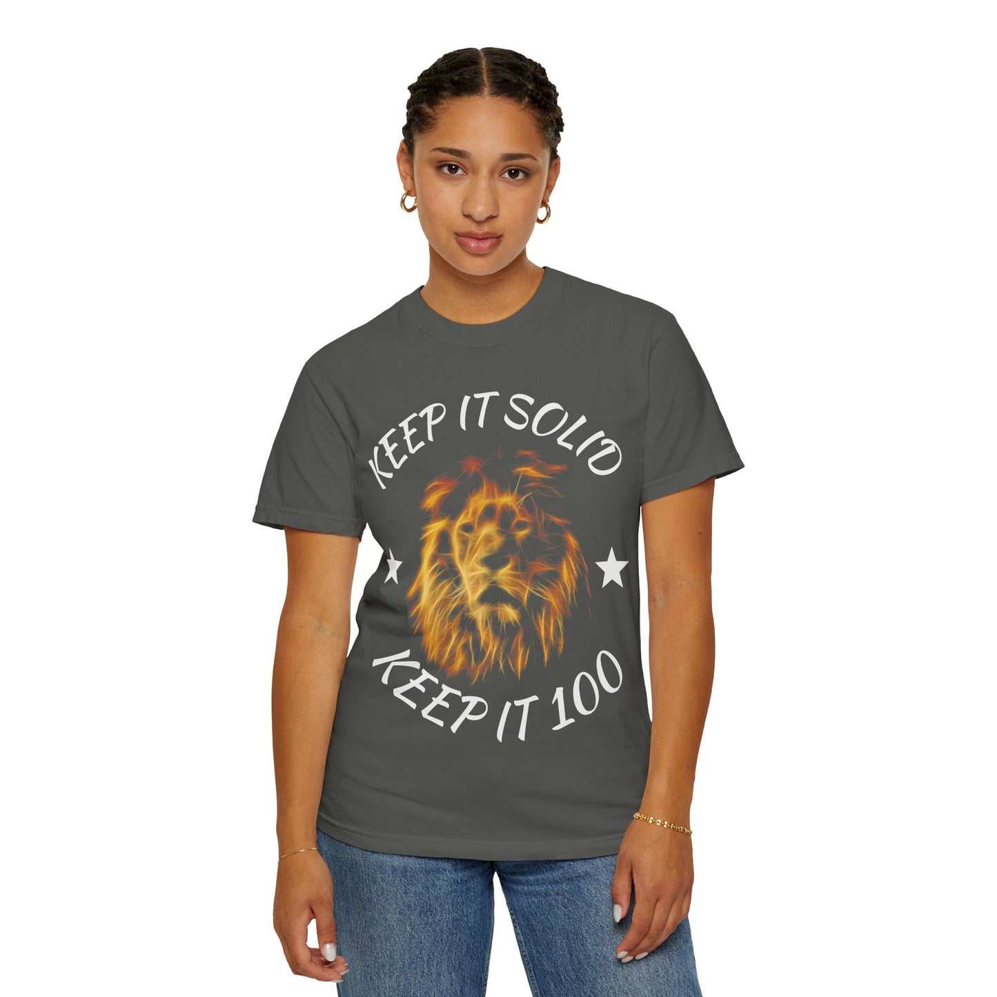 "Keep It Solid - Keep It 100" Graphic Tee