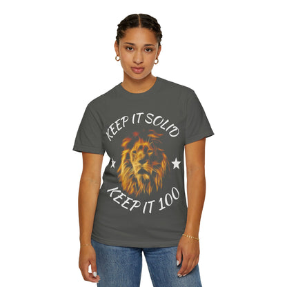 "Keep It Solid - Keep It 100" Graphic Tee