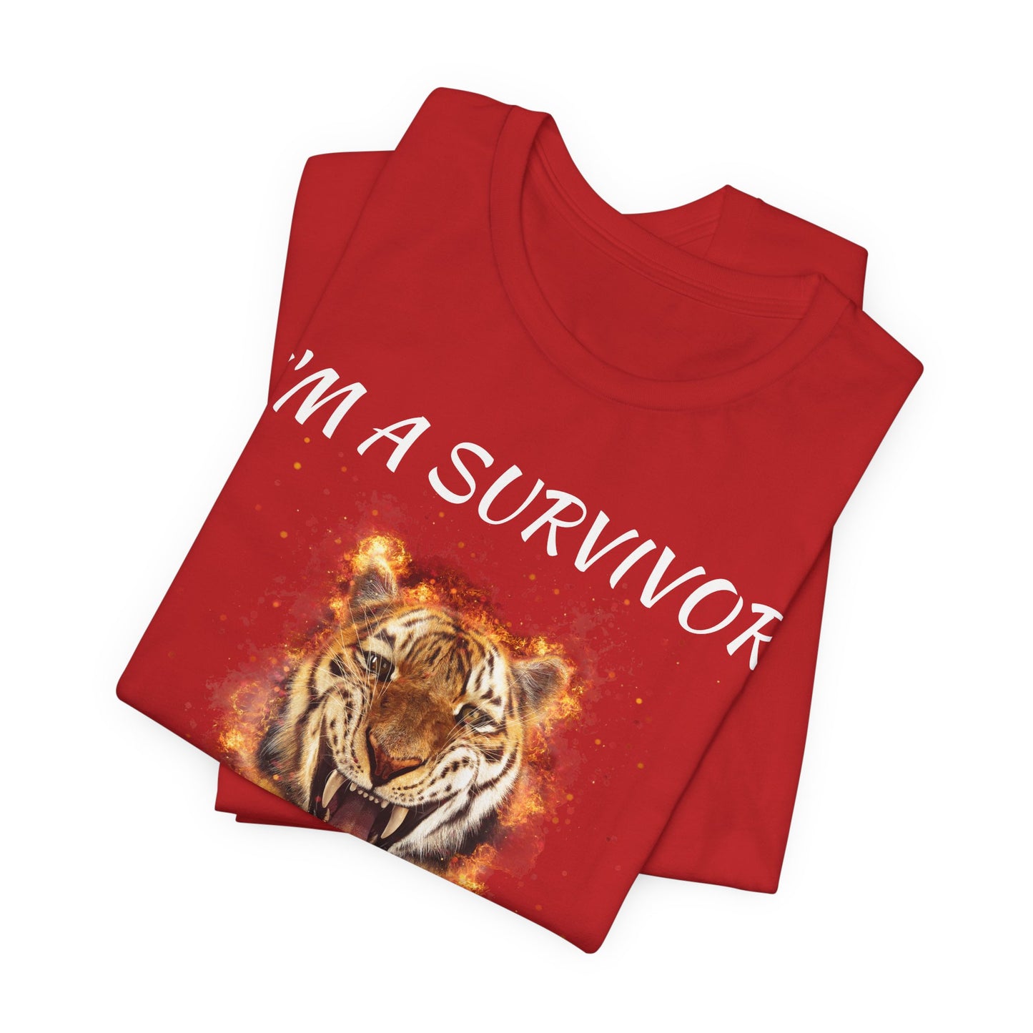 “I’m a Survivor, Nothing Can Stop Me!” Motivational T-Shirt