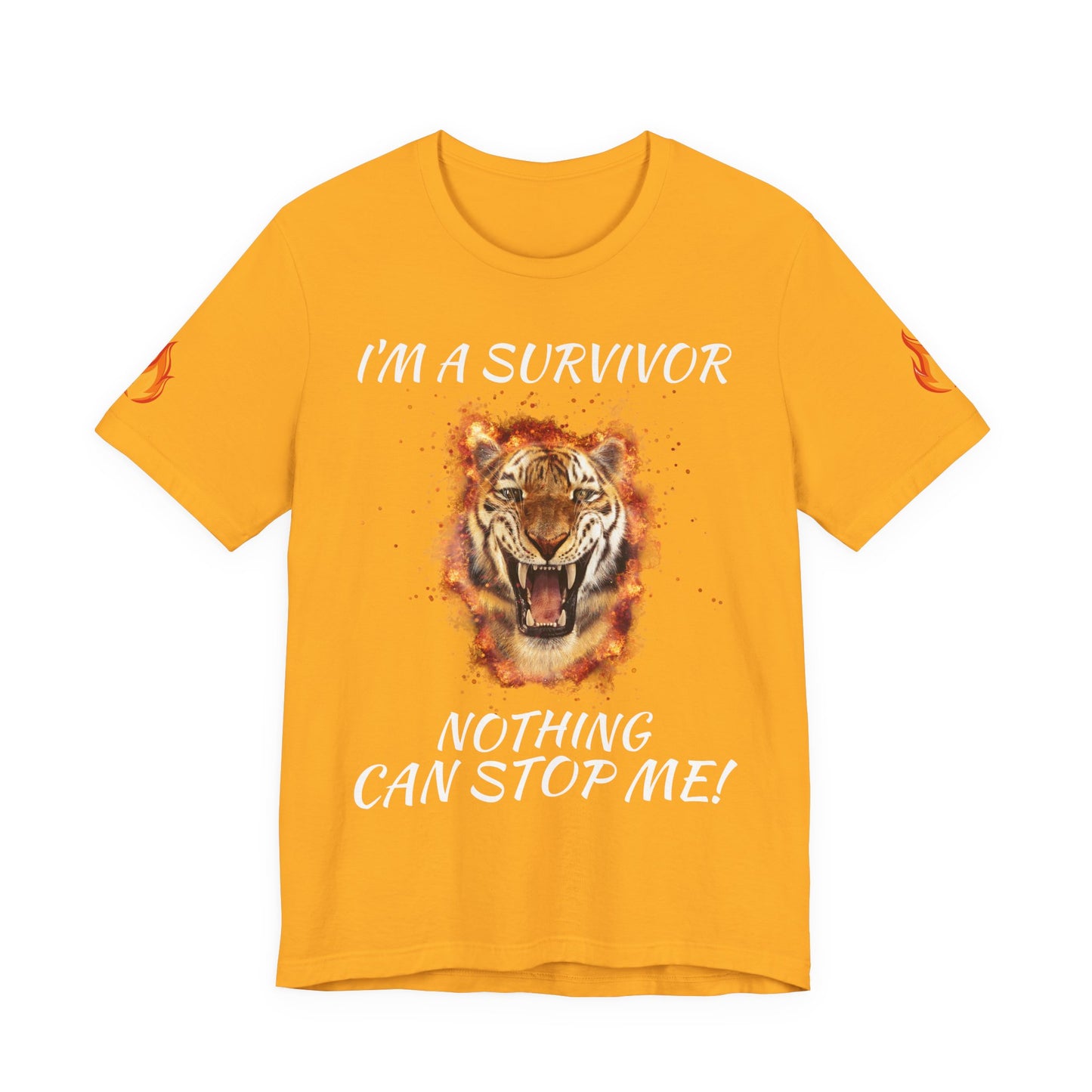 “I’m a Survivor, Nothing Can Stop Me!” Motivational T-Shirt