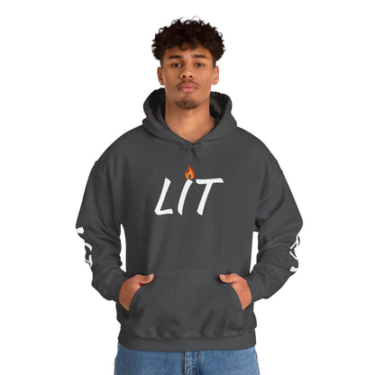 'LIT' Flame Hoodie