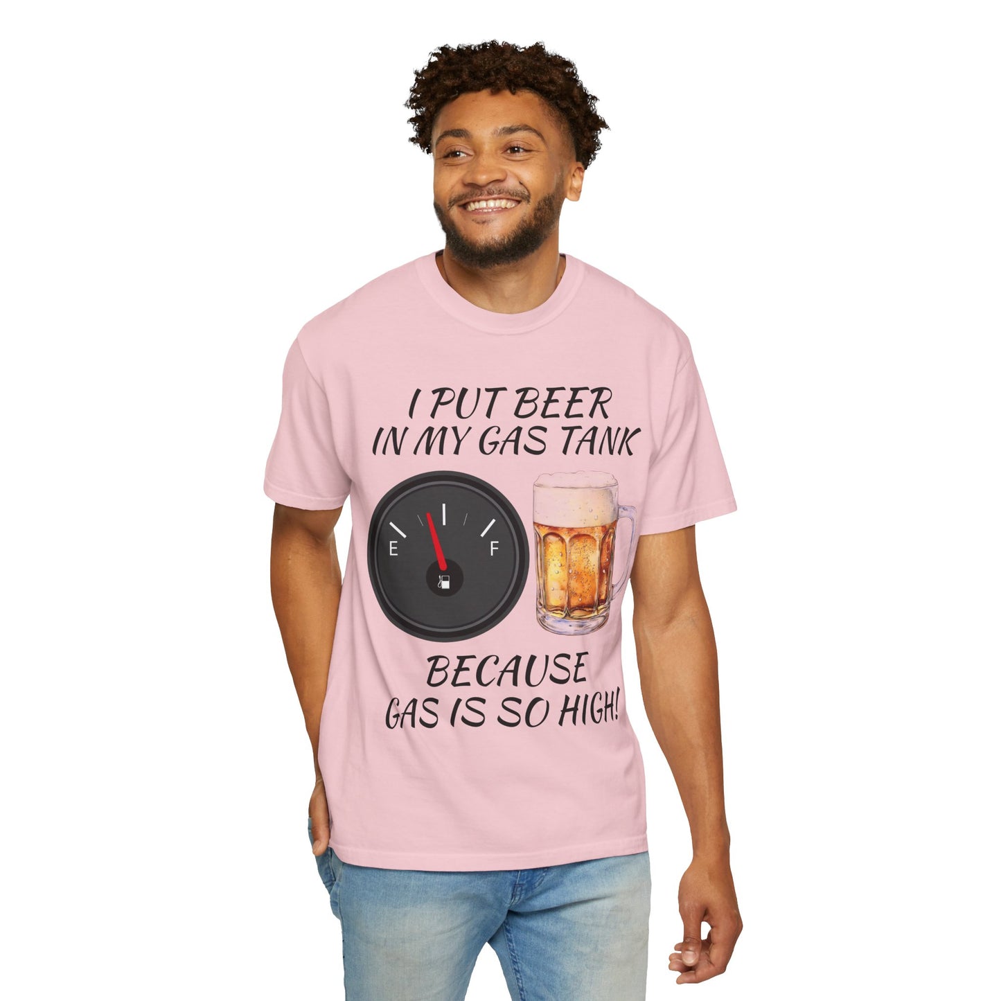 'Beer in My Gas Tank' T‑Shirt