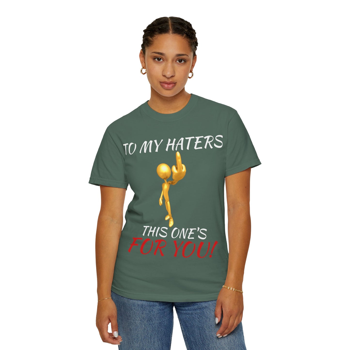 Bold Emoji Middle Finger Shirt