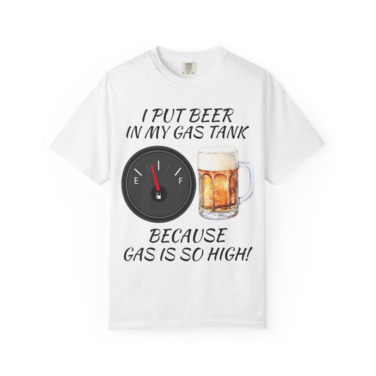 "Beer In Gas Tank" T-shirt