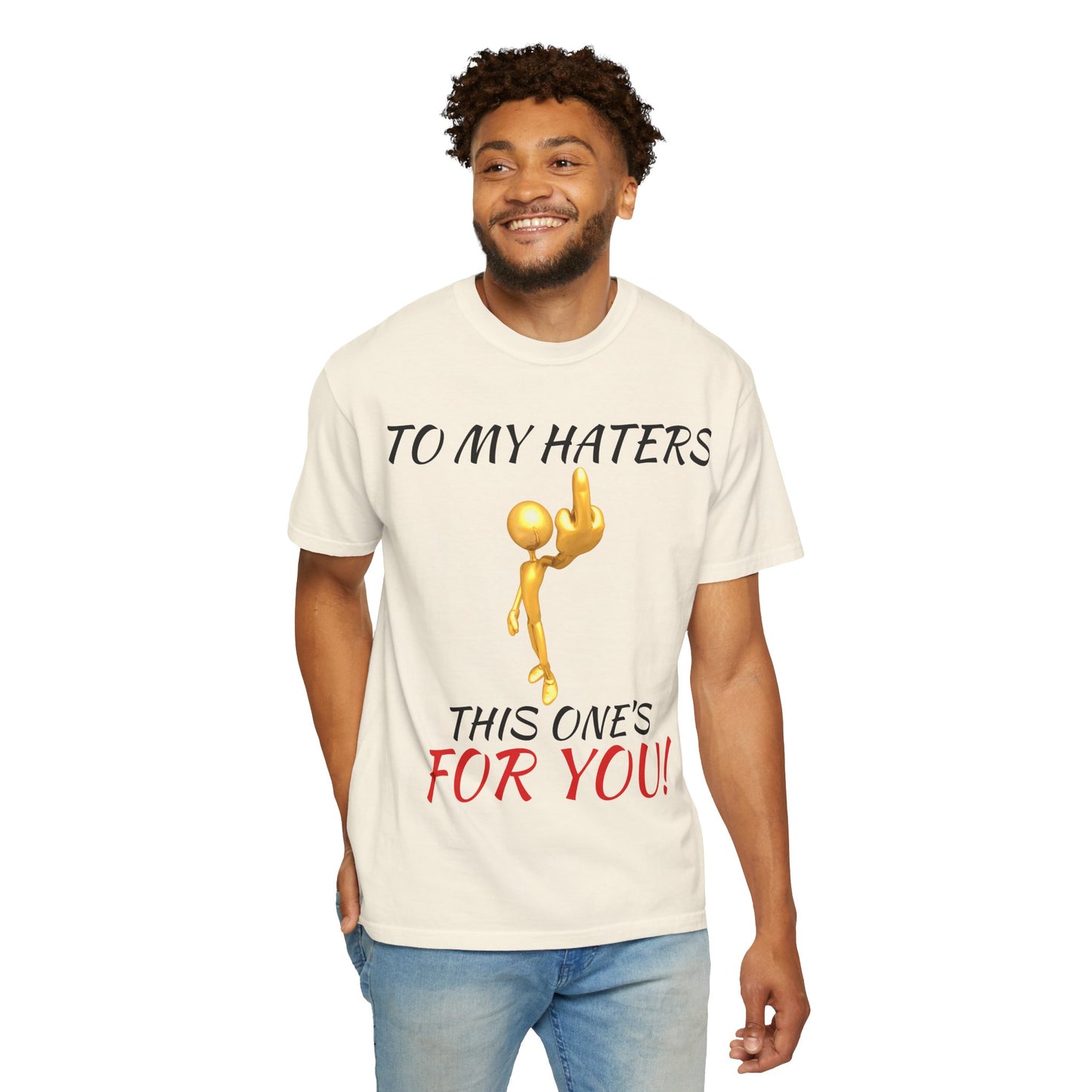 Bold Emoji Middle Finger Shirt