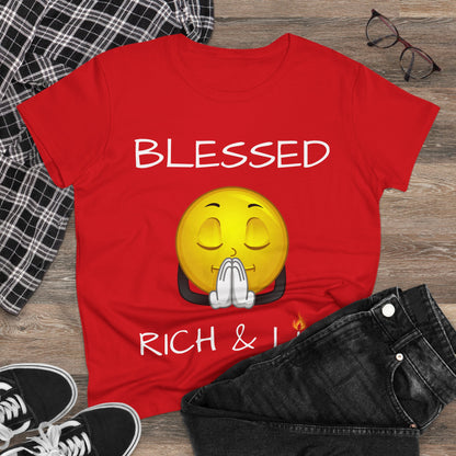 Blessed Rich & Lit T-Shirt —Women