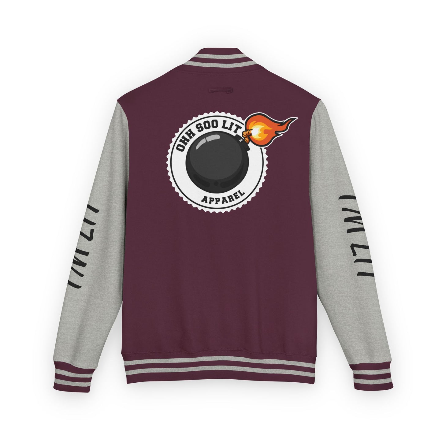 'Ohh Soo Lit' Varsity Jacket
