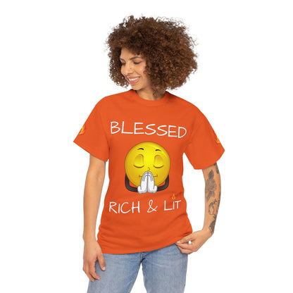 'Blessed Rich & Lit' T-Shirt