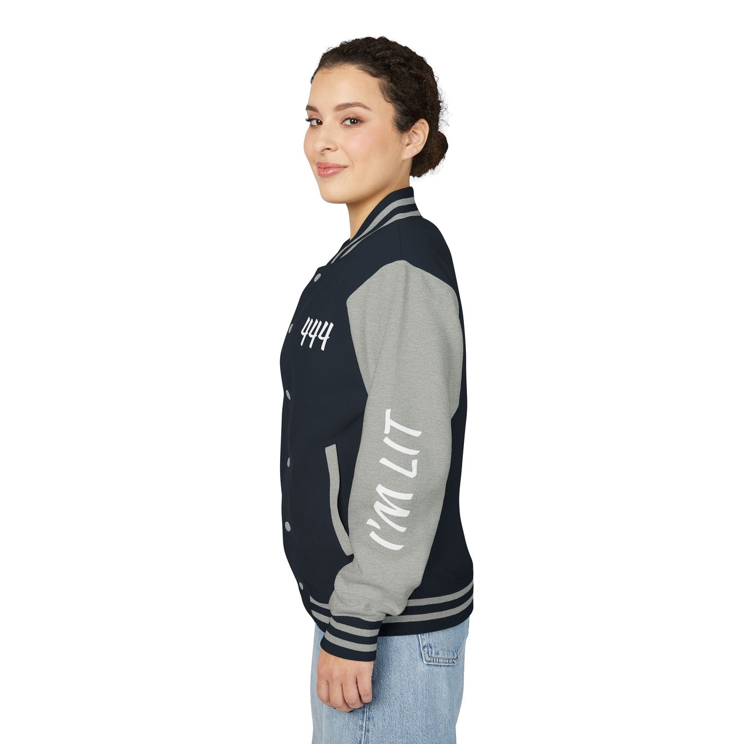 "Ohh Soo Lit" '444' Varsity Jacket