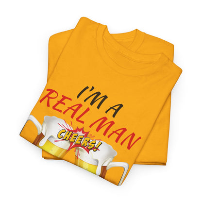 'Real Man Beer' T-Shirt