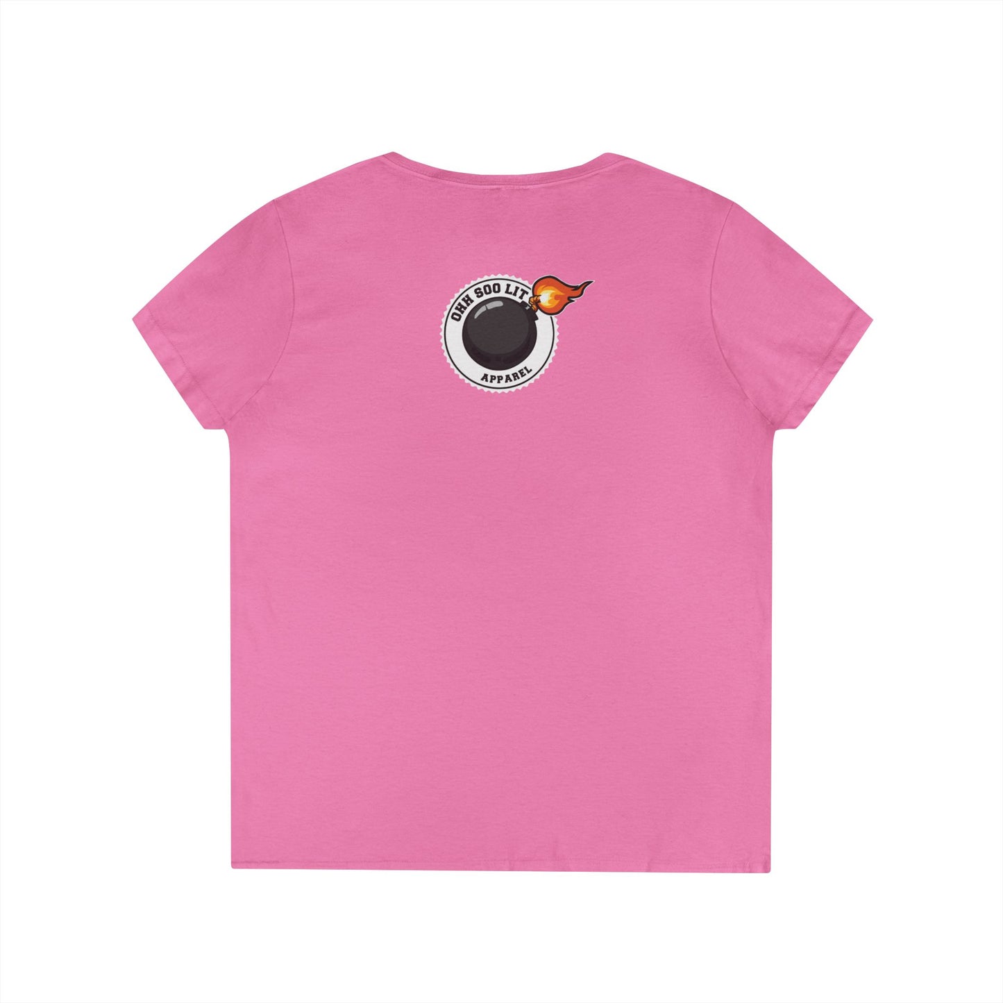 "Wine Down" V-Neck Tee