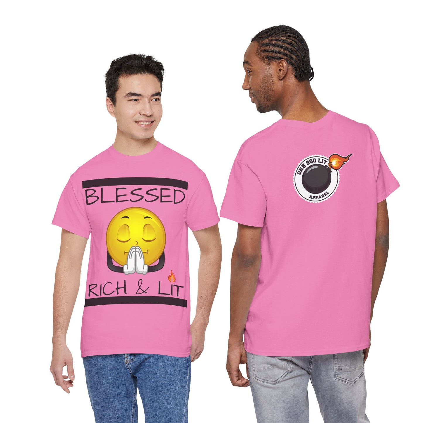 "Blessed Rich & Lit" Unisex Tee