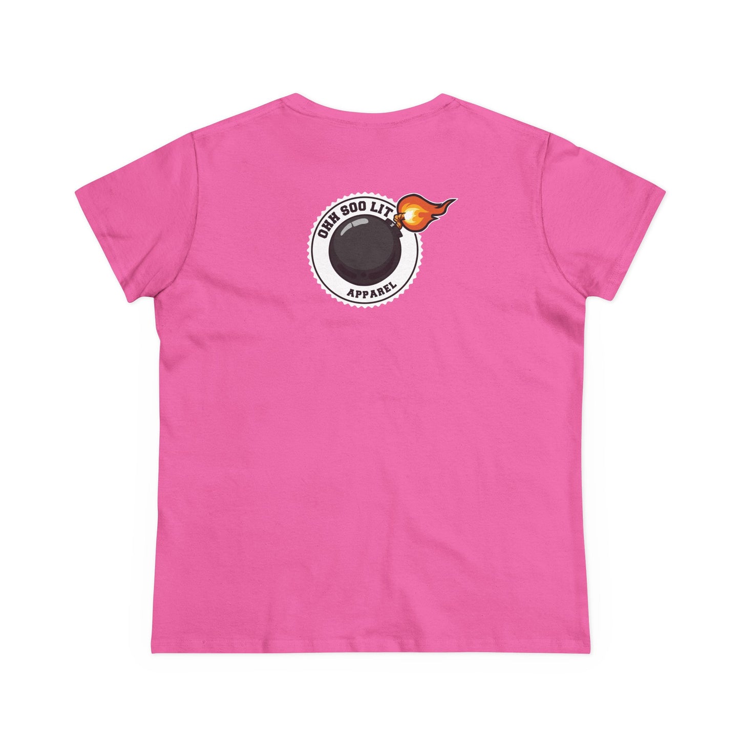 "I'm Lit! I'm Turnt Up!" Flame Graphic Tee