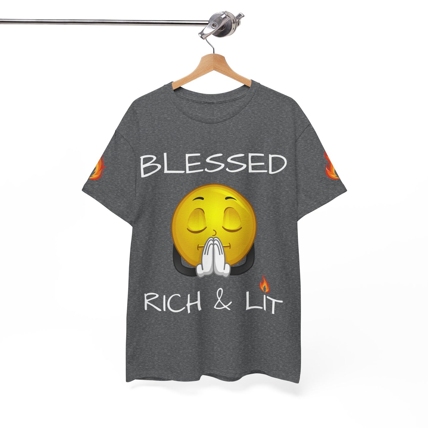 'Blessed Rich & Lit' T-Shirt