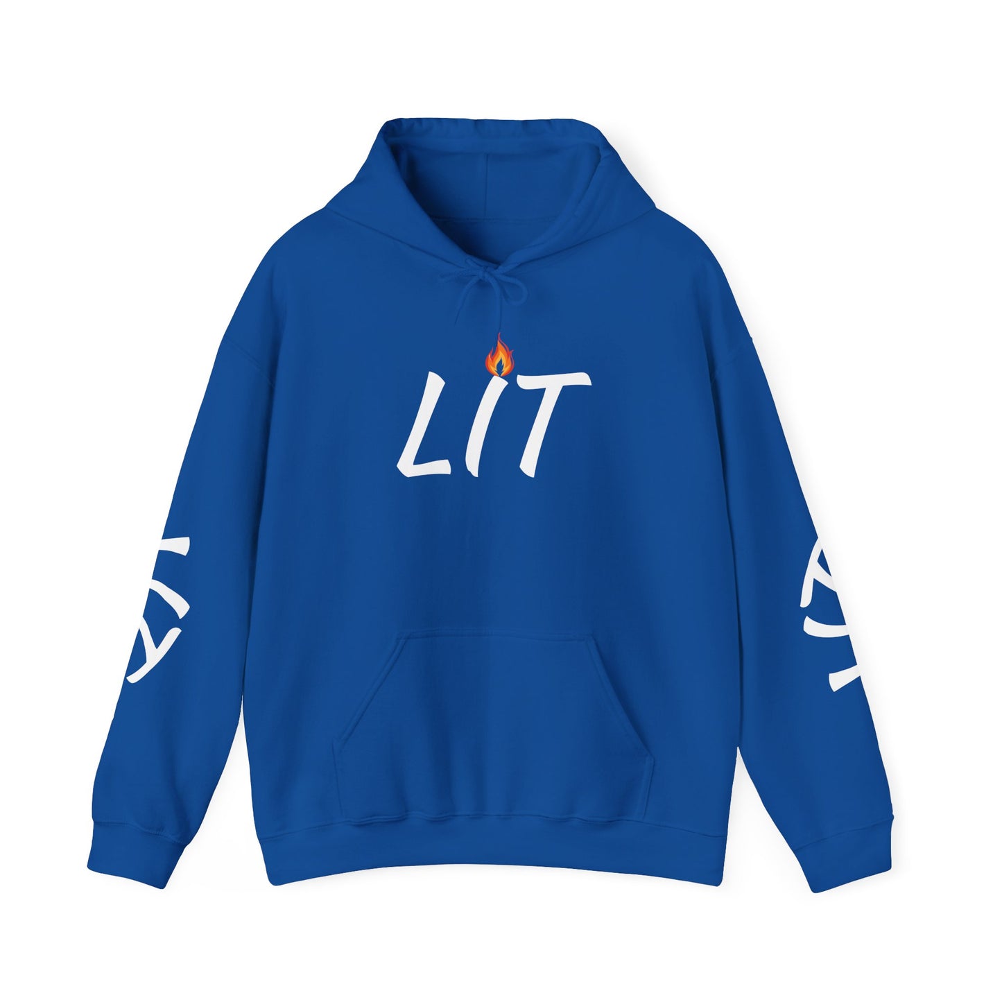 'LIT' Flame Hoodie