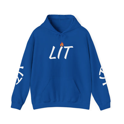 'LIT' Flame Hoodie
