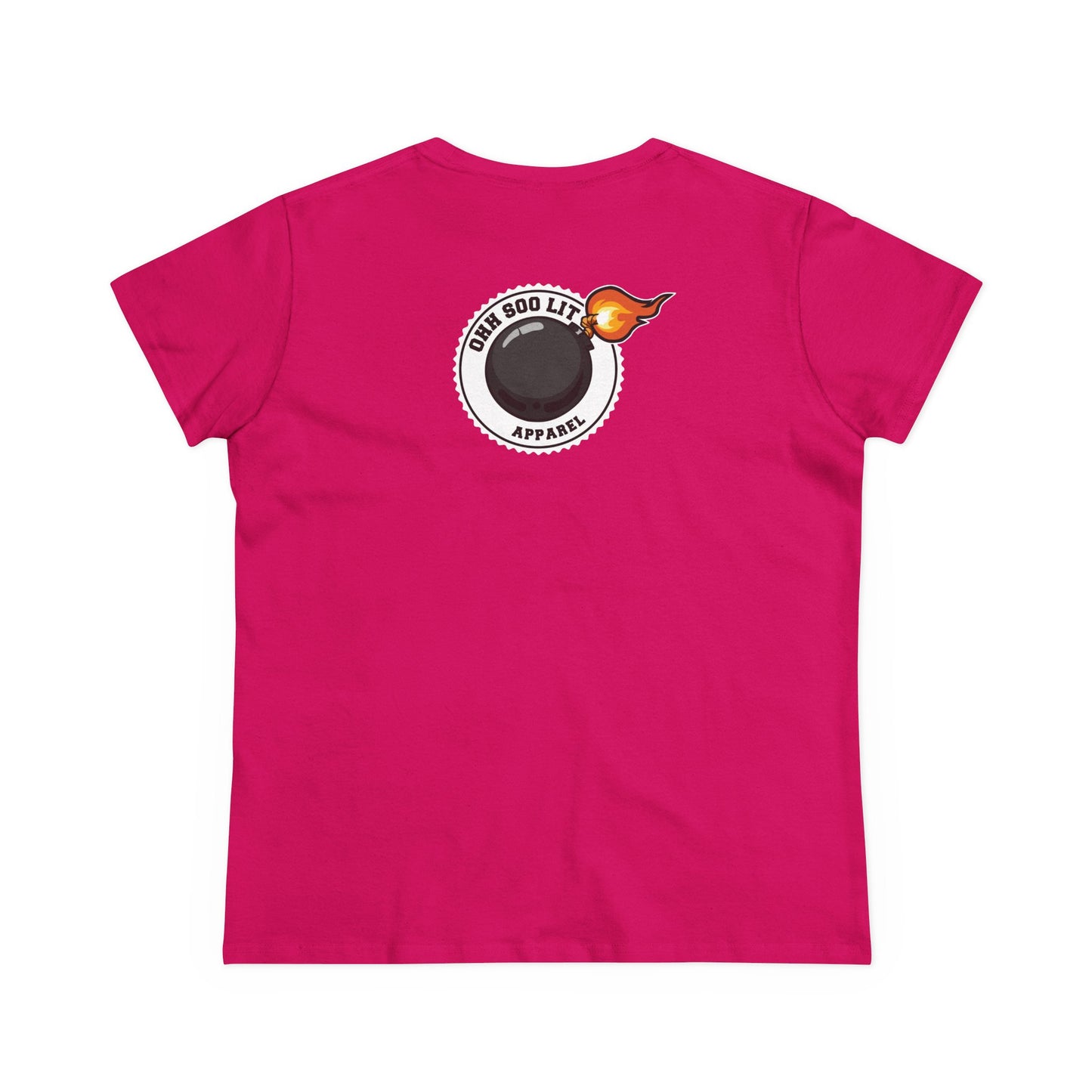 "I'm Lit! I'm Turnt Up!" Flame Graphic Tee