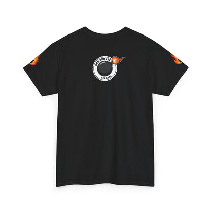 I'm Lit! I'm Turnt Up! Flame Graphic T‑Shirt