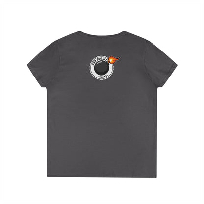 "Wine Down" V-Neck Tee