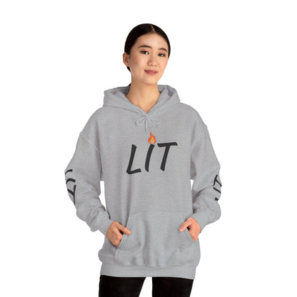 'LIT' Flame Hoodie