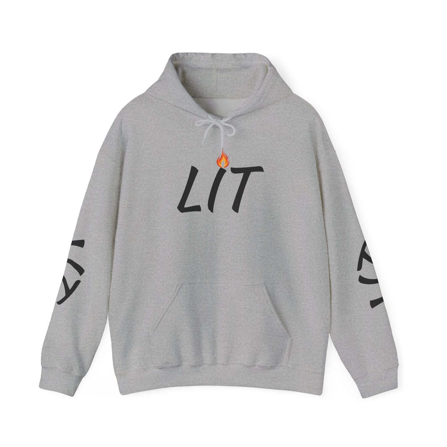 'LIT' Flame Hoodie
