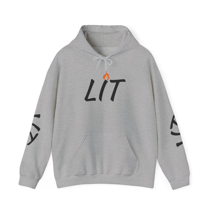 'LIT' Flame Hoodie