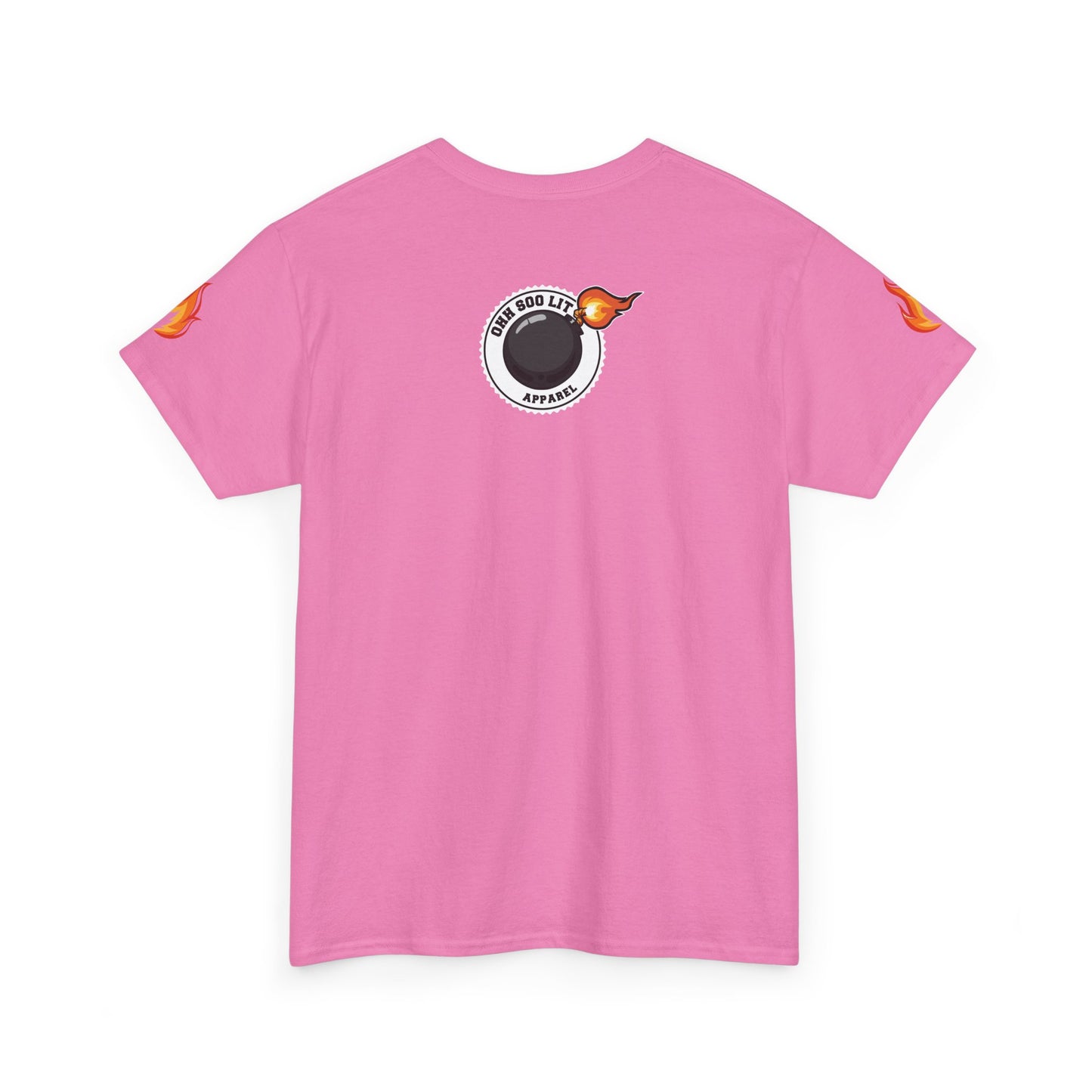 I'm Lit! I'm Turnt Up! Flame Graphic T-Shirt