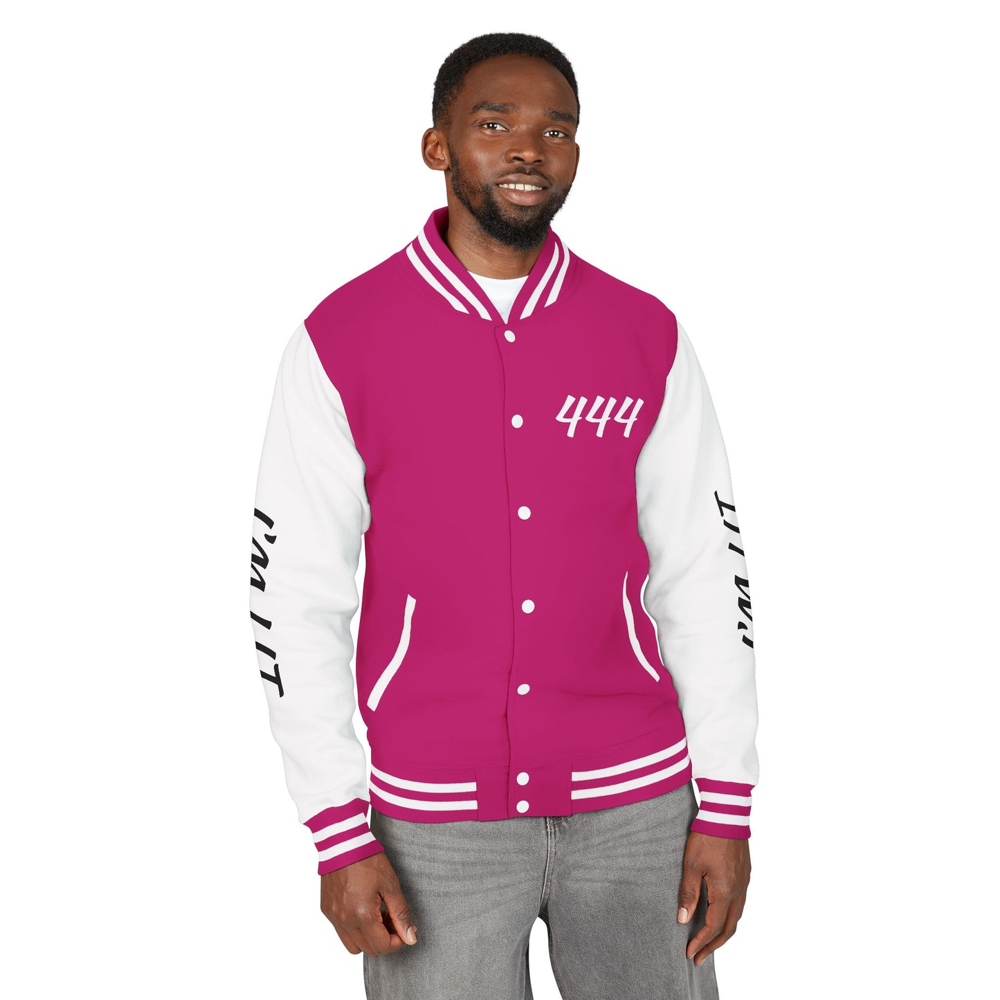 "Ohh Soo Lit" '444' Varsity Jacket