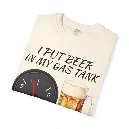 'Beer in My Gas Tank' T‑Shirt