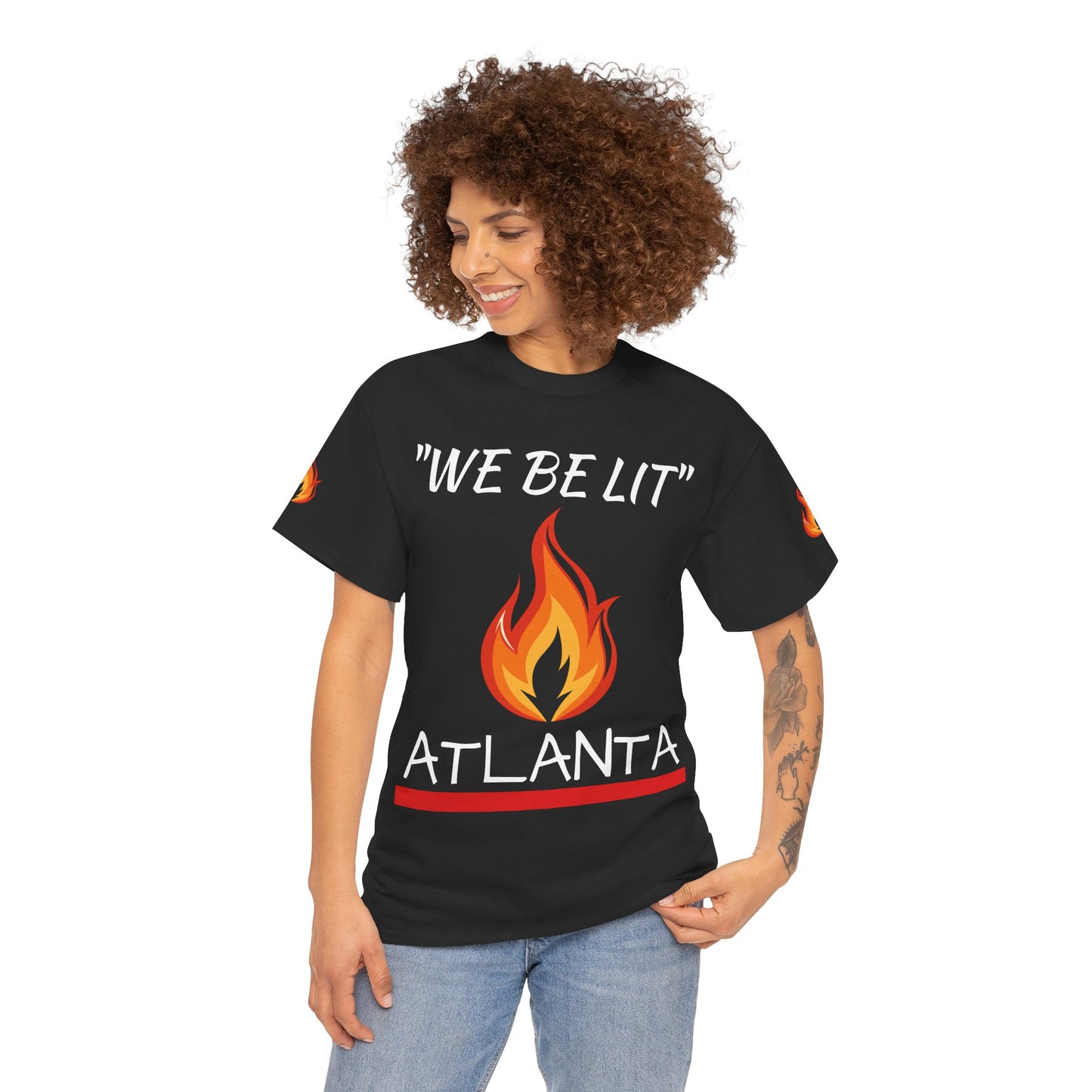 Flame Graphic City Tee