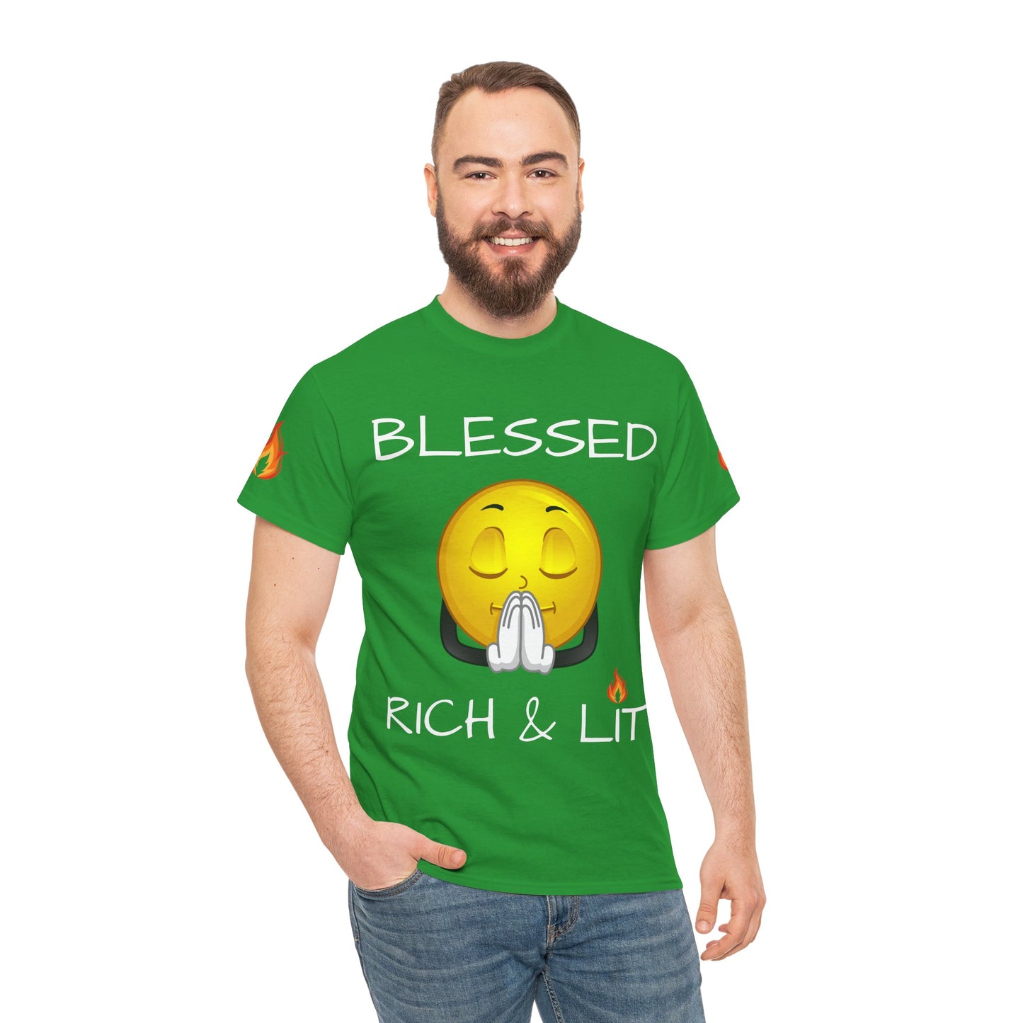 'Blessed Rich & Lit' T-Shirt