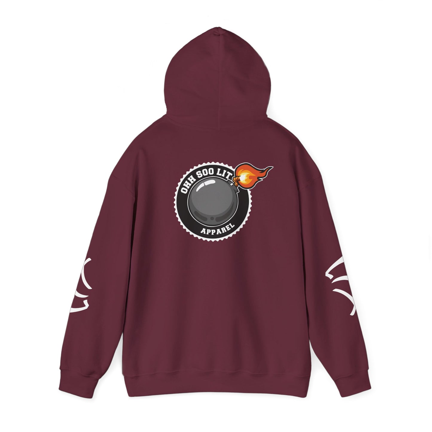 'LIT' Flame Hoodie