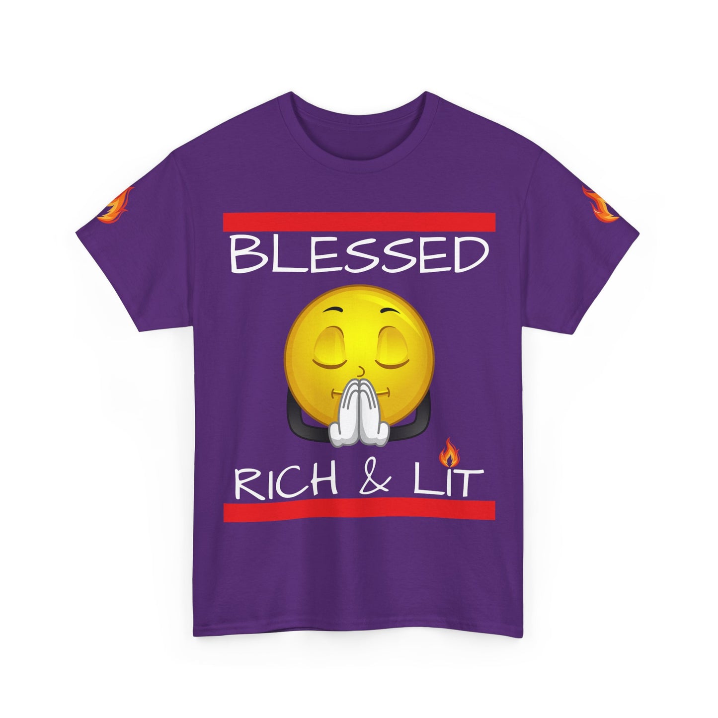 'Blessed Rich & Lit'—Graphic Shirt